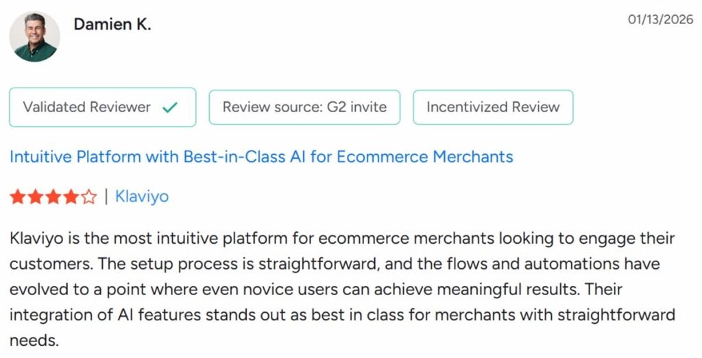 Klaviyo 2nd user review